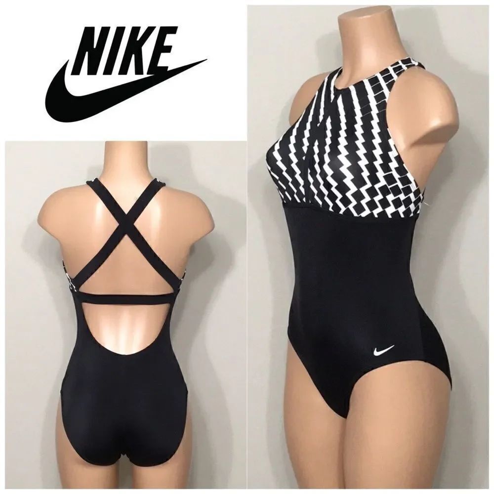 NIKE high neck swimsuit. NWOT
